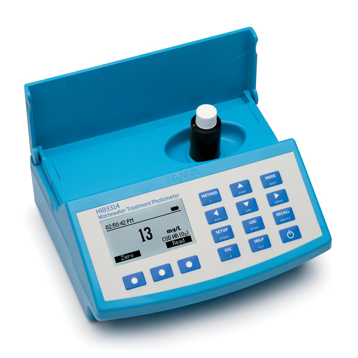 HI83314-02 Multiparametrový laboratórny fotometer s CHSK na analýzu odpadových vôd