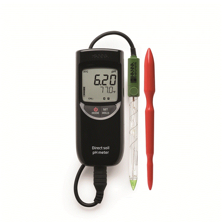 HI99121 Profesionálny merač pH na pôdu