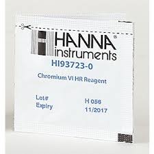 HI93723-01 Reagencie na chróm VI, vysoký rozsah, 100 testov