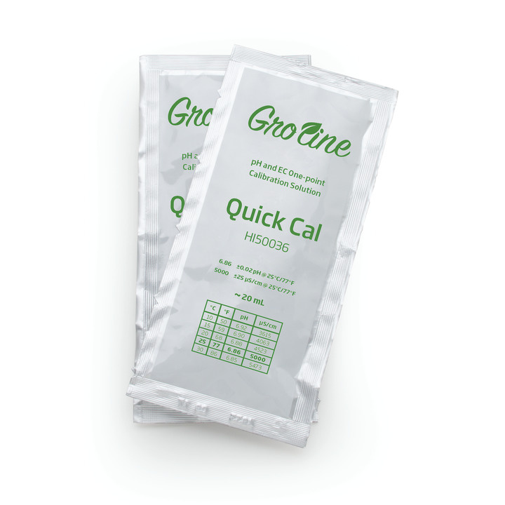 HI50036P GroLine QuickCal Kalibračná sada pH/EC, 25 x 20 ml