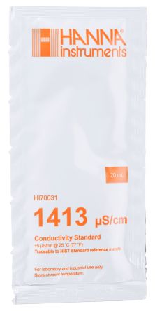 HI70031 Kalibračný roztok EC 1413 µS/cm, 20 ml