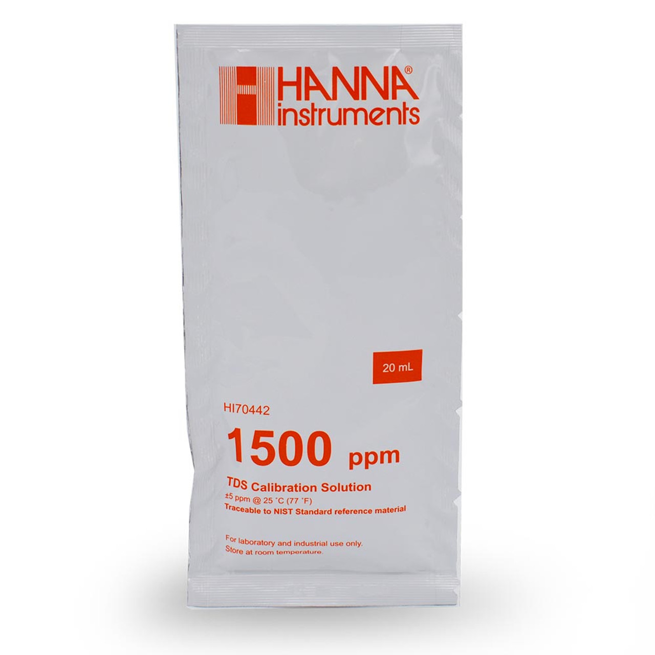 HI70442 Kalibračný roztok TDS 1500 mg/l (ppm), 20 ml